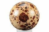 Polished Bauxite (Aluminum Ore) Sphere - Russia #243520-1